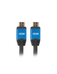 Cablu 1 m HDMI2.0 premium cu mufe metalice, 4K@60Hz
