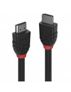 Cablu HDMI high speed, 1 m, Lindy, Black Line,36471