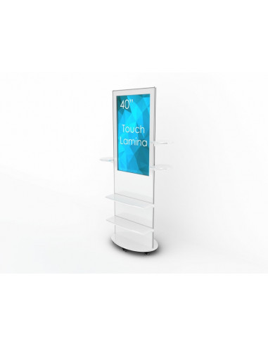 Stand Kiosk/Totem SWEDX Lamina 40" 4K cu Touch, SWLT-40K8-A1