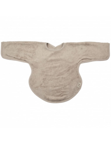 Baveta Textila cu Maneci din Bambus Father Grey,TM-BAV03-543 Baveta Textila cu Maneci din Bambus Father Grey,TM-BAV03-543