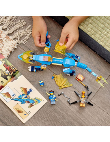 Lego Ninjago Dragonul Evo De Tunet Al Lui Jay 71760,71760