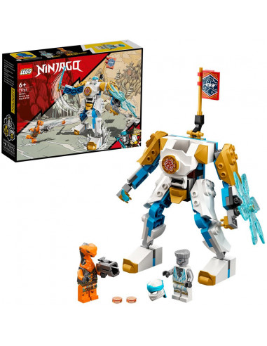 Lego Ninjago Robotul Evo Power Up Al Lui Zane 71761,71761