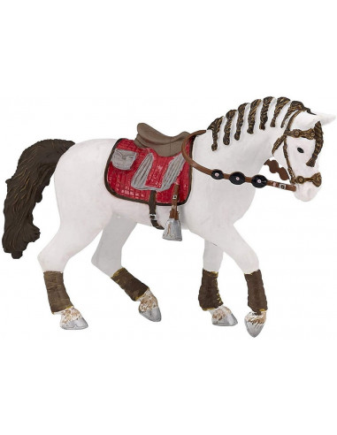 Papo Figurina Set Poney Club-boxa Carton+4 Figurine,Papo80310