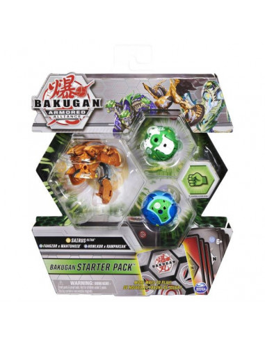Bakugan S2 Pachet De Start Howlkor Fangzor Si Sairus