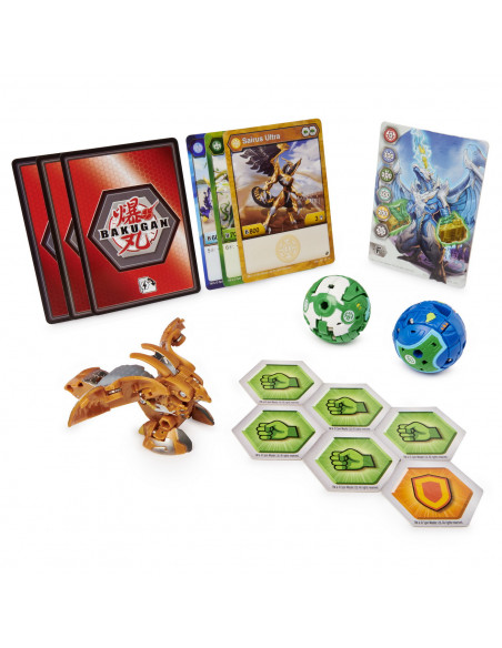 Bakugan S2 Pachet De Start Howlkor Fangzor Si Sairus