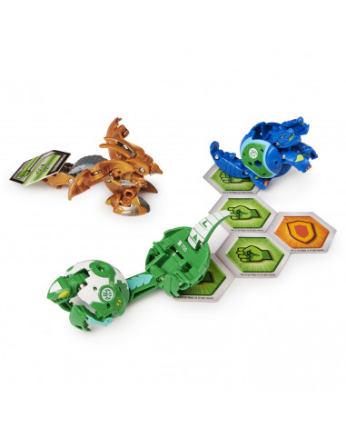 Bakugan S2 Pachet De Start Howlkor Fangzor Si Sairus