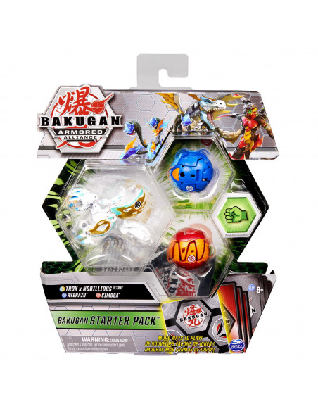 Bakugan S2 Pachet De Start Ryerazu Cimoga Si Trox Nobillious