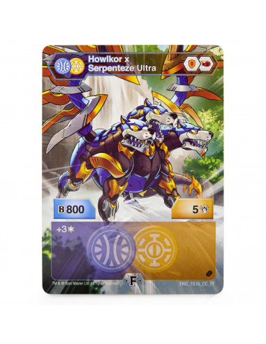 Bakugan S2 Pachet De Start Howlkor Serpenteze