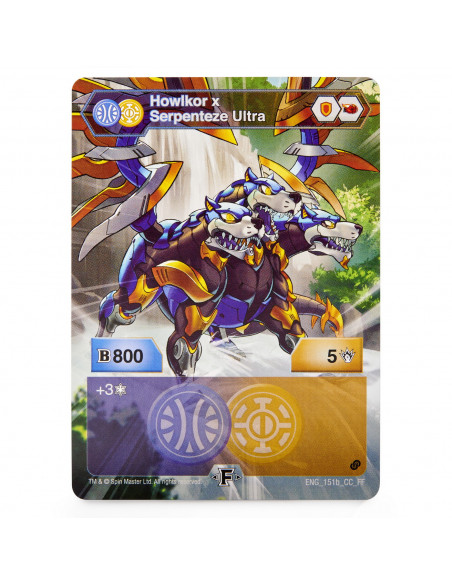 Bakugan S2 Pachet De Start Howlkor Serpenteze