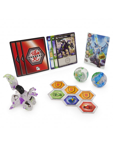 Bakugan S2 Pachet De Start Trox Hydorous Si Howlkor
