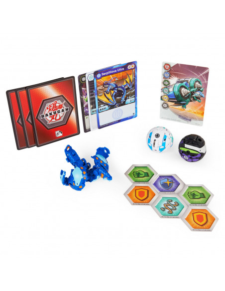 Bakugan S3 Pachet Starter Serpillious Ultra, Auratoa Si