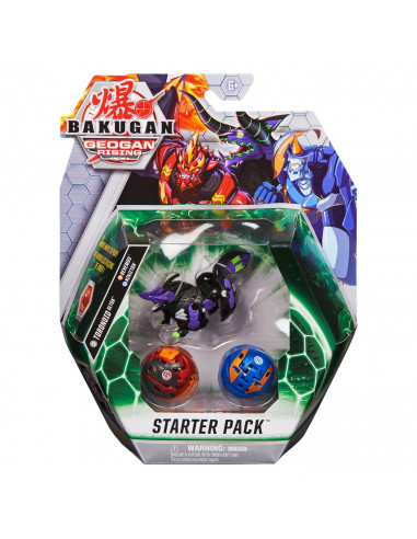 Bakugan S3 Pachet Starter Toronoid Ultra, Behemos Si