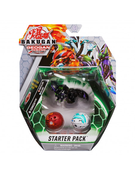 Bakugan S3 Pachet Starter Fenneca Ultra, Crustillion Si