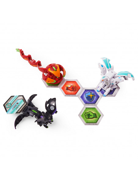 Bakugan S3 Pachet Starter Fenneca Ultra, Crustillion Si