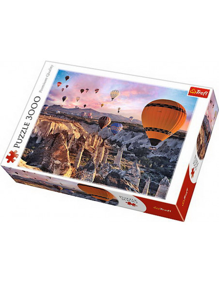 Puzzle Trefl 3000 In Aer Cu Balonul,33059