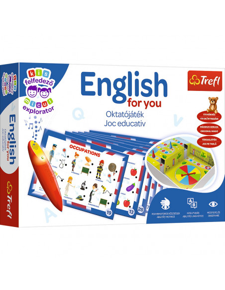 Joc Educativ Engleza Pentru Tine Cu Creion Magic,02102