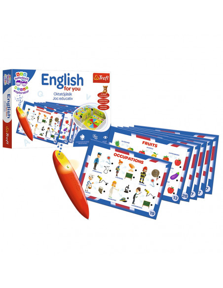 Joc Educativ Engleza Pentru Tine Cu Creion Magic,02102