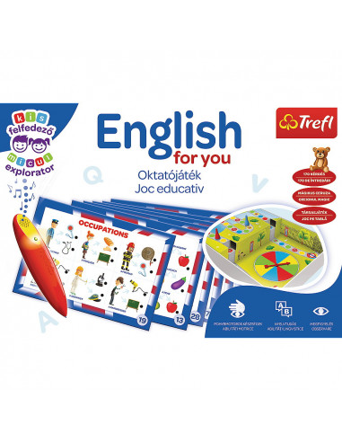 Joc Educativ Engleza Pentru Tine Cu Creion Magic,02102