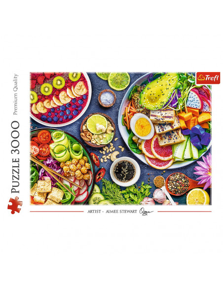 Puzzle Trefl 3000 Bolul Colorat,33077