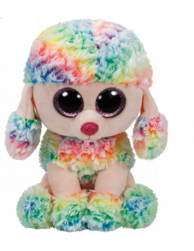 Plus Ty 24cm Boos Rainbow Pudel Multicolor,NIC-TY37145