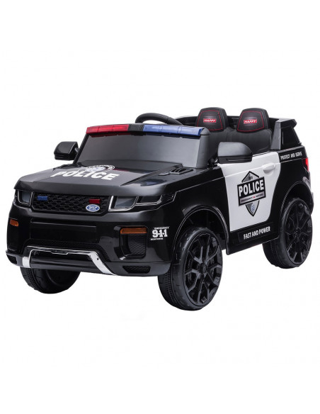 Masinuta electrica Chipolino Police SUV black,ELJPOL02201BL