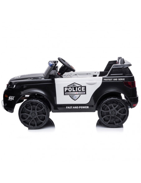 Masinuta electrica Chipolino Police SUV black,ELJPOL02201BL