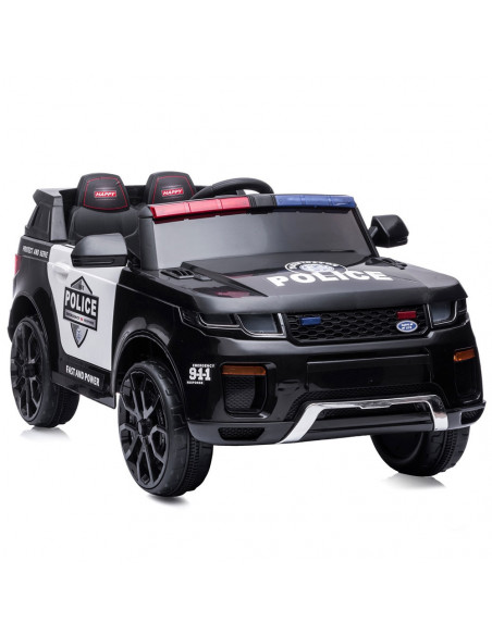 Masinuta electrica Chipolino Police SUV black,ELJPOL02201BL