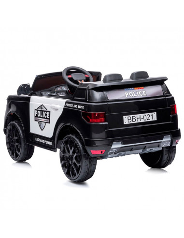 Masinuta electrica Chipolino Police SUV black,ELJPOL02201BL