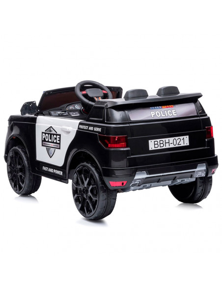 Masinuta electrica Chipolino Police SUV black,ELJPOL02201BL