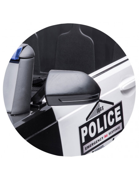 Masinuta electrica Chipolino Police SUV black,ELJPOL02201BL
