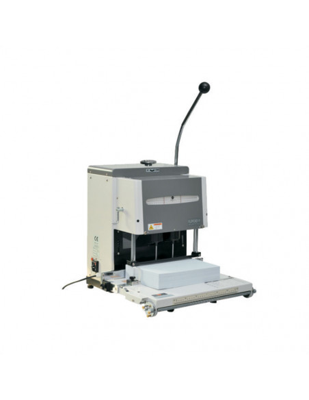 Echipament electric profesional de gaurit hartia cu 2 burghie Echipament electric profesional de gaurit hartia cu 2 burghie