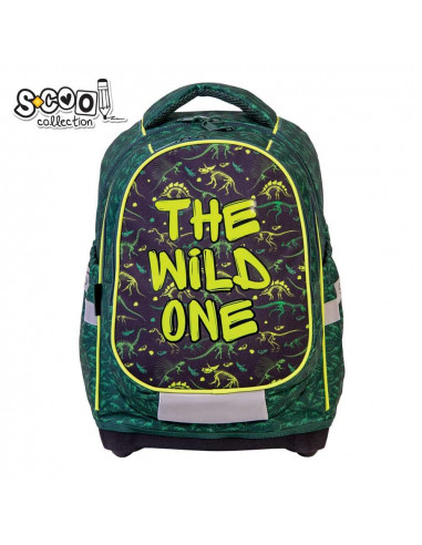 Ghiozdan anatomic THE WILDE ONE, 42 cm - S-COOL,SC1303