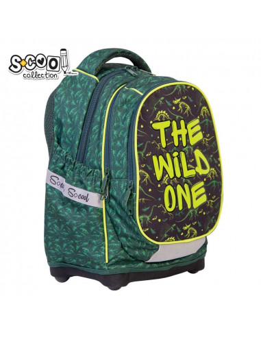 Ghiozdan anatomic THE WILDE ONE, 42 cm - S-COOL,SC1303