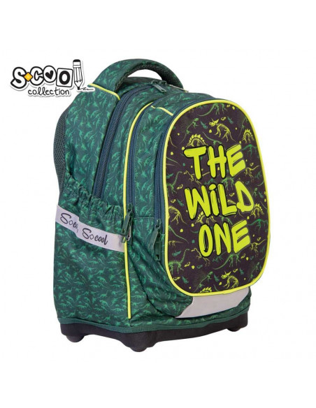 Ghiozdan anatomic THE WILDE ONE, 42 cm - S-COOL,SC1303
