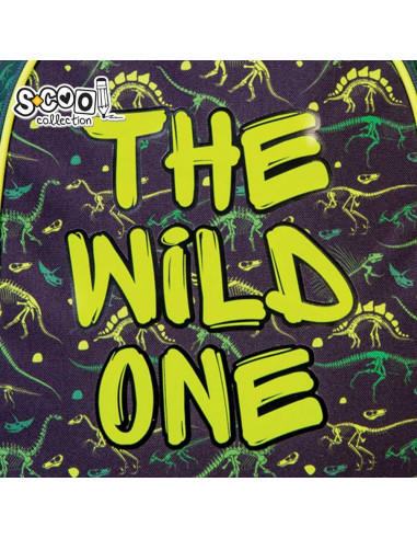 Ghiozdan anatomic THE WILDE ONE, 42 cm - S-COOL,SC1303