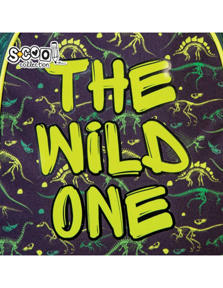 Ghiozdan anatomic THE WILDE ONE, 42 cm - S-COOL,SC1303