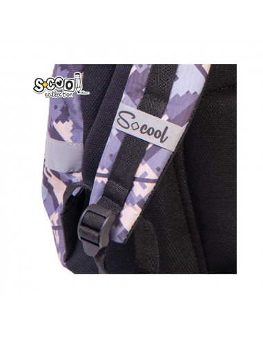 Ghiozdan anatomic LIGHT LEVEL UP, 41 cm - S-COOL,SC1281