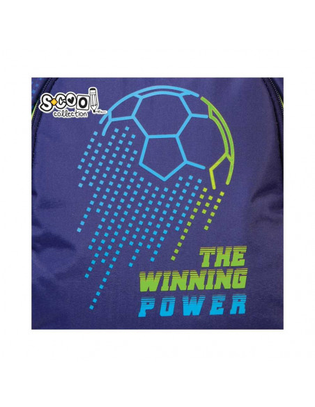 Ghiozdan anatomic LIGHT THE WINNING POWER, 41 cm - S-COOL,SC1280