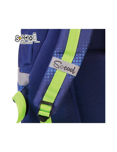 Ghiozdan anatomic LIGHT THE WINNING POWER, 41 cm - S-COOL,SC1280