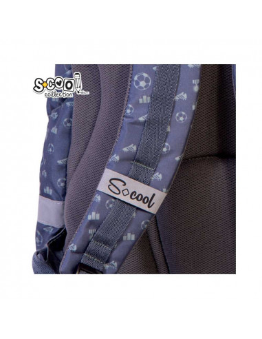 Ghiozdan anatomic LIGHT GOOD SOCCER, 41 cm - S-COOL,SC1299