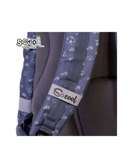 Ghiozdan anatomic LIGHT GOOD SOCCER, 41 cm - S-COOL,SC1299