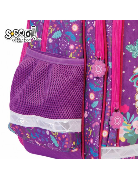 Ghiozdan ergonomic LOVE NATURE, 38 cm - S-COOL,ROB-SC1306