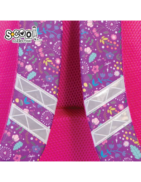 Ghiozdan ergonomic LOVE NATURE, 38 cm - S-COOL,ROB-SC1306