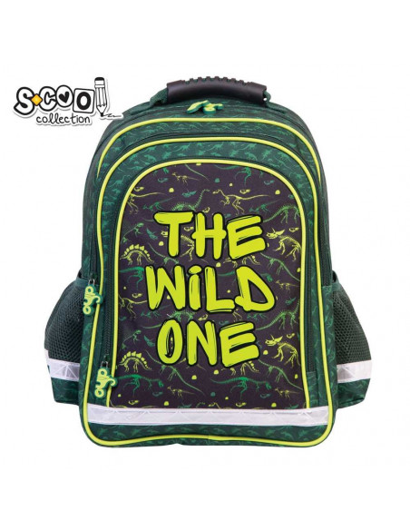 Ghiozdan ergonomic THE WILDE ONE, 38 cm - S-COOL,SC1309