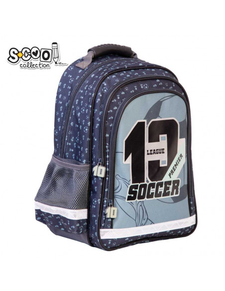 Ghiozdan ergonomic SOCCER, 38 cm - S-COOL,SC1310