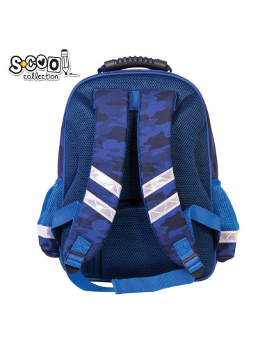 Ghiozdan ergonomic SKY FIGHTER, 38 cm - S-COOL,SC1311