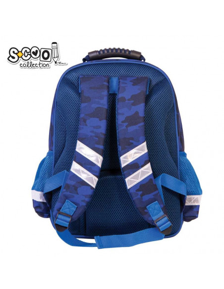 Ghiozdan ergonomic SKY FIGHTER, 38 cm - S-COOL,SC1311