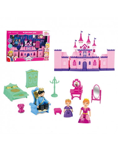 Castel muzical, cu figurina + accesorii,ROB-SG-29039