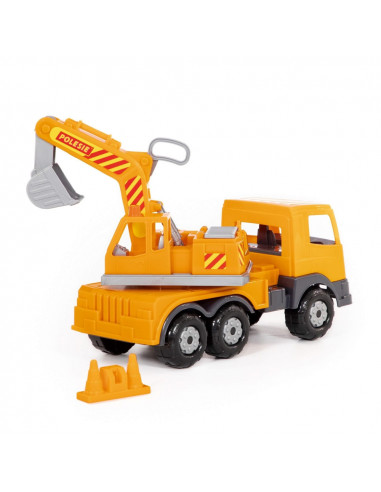 Camion-excavator, 42,5x16,5x24,5 cm, Polesie,ROB-71187