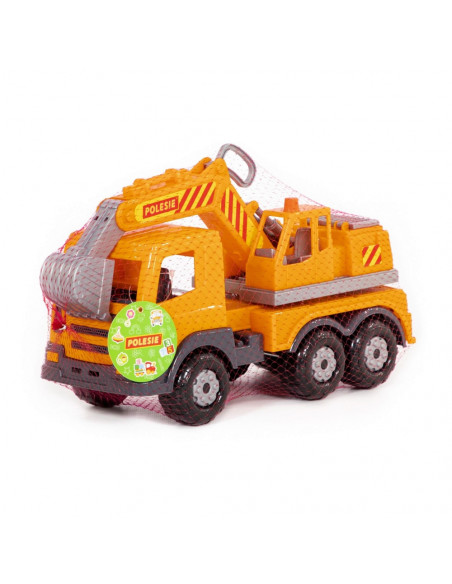 Camion-excavator, 42,5x16,5x24,5 cm, Polesie,ROB-71187